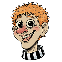 嘿嘿嘿!橘髮瘋狂邪惡反派小丑怪人 3