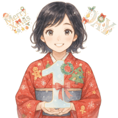 ปฏิทินจุติคริสต์มาสสาวกิโมโน