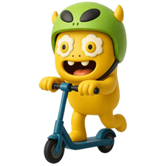 มอนสเตอร์เหลืองน่ารัก (ไม่มีคำพูด)