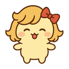 Yellow Marshmallow-chan Stickers