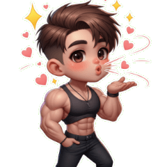 肌肉猛男就是要秀一波