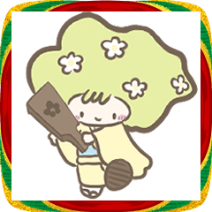 ばいかもちゃの毎年使える年末年始スタンプ