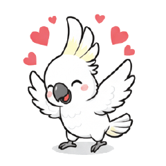 นกกระตั้ว (Cockatoo) - Set B