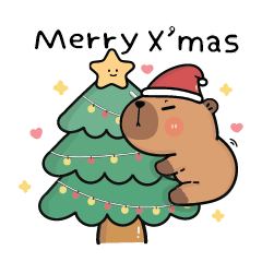 Capybara! : Happy Christmas Day!