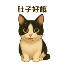 黑白貓偶北