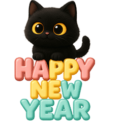 แมวดำปีใหม่และเทศกาล