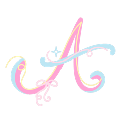 ふんわりパステルアルファベット