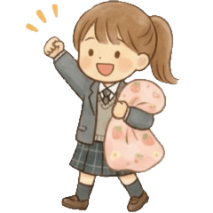 Mohu-chan:Text Free Cute Stickers 2