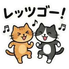 ちゃとらとハチワレ