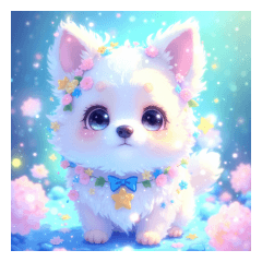 Fantasy World: White Dog