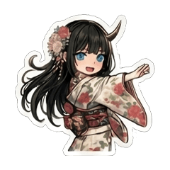 Horned Girl's Smile Attack