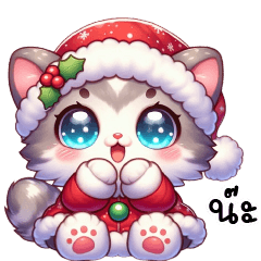 น้องแมวส่งความสุข