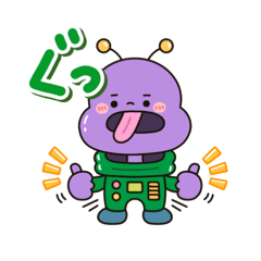 不思議生命体（自立系）のスタンプ