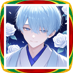 Mysterious Kimono Boy Sticker