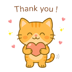 Ginger Cat Everyday Stickers