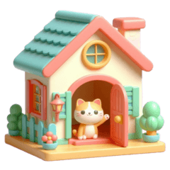 かわいい動物と小物♡家族連絡♡友達連絡