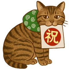 なんだかんだと和風ねこ2キジトラ編2