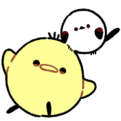 シマエナさんとピヨ