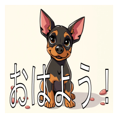 Lots of Manchester Terriers