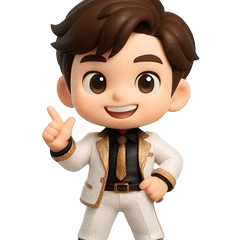 Chibi Idol! Sparkling Greeting Stickers