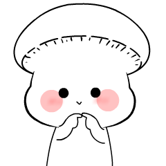 Jamur Chubby : Animated Stickers