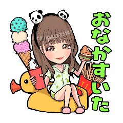 かりんスタンプ第1弾