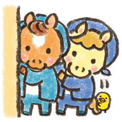 Honwaka-biyori horses