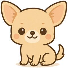 Cute Chihuahua's Daily Life Stickers
