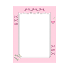 ピンク手帳DIYセット