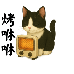 黑白貓偶北w