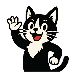 Black-and-White kitty