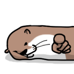 The Otter Sticker