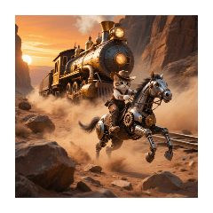 スチームパンク猫技師のSL西武劇場