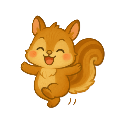 Winter Squirrel Days