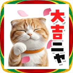 飛び出す！見つめてにゃんこ