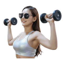 Fitness Women's Stickers