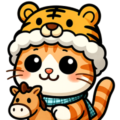 小橘十二生肖療癒系貼圖：超萌陪伴登場