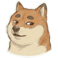 Judy the Fox Dog: No Text Meme Stickers
