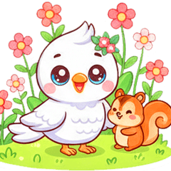 Blessings from the Little White Dove