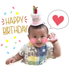 小饅頭一歲嘍！