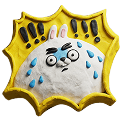 Mr. Bunny the cutie - clay version