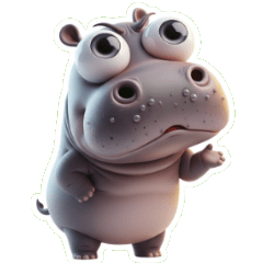 Kuda Nil Gendut Lapar Berat, Siap Makan