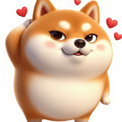 撒嬌討摸的可愛舔狗