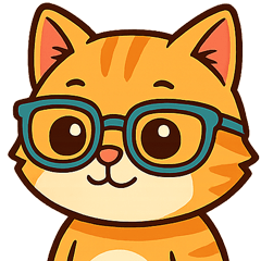 Clever Orange Cat - Orange