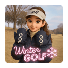 Golf stamp - pilates studio