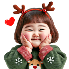 Chubby Girl Funny face176(HNY)EN