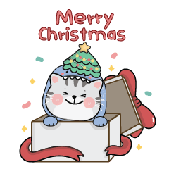 Cat Cute Gang : Happy Christmas Day