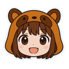 Tanuki Hoodie Girl "TANU"