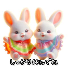 The moving rabbit's consideration