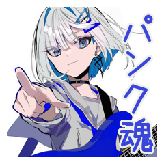 Punk Sailor Girl Daily Stickers